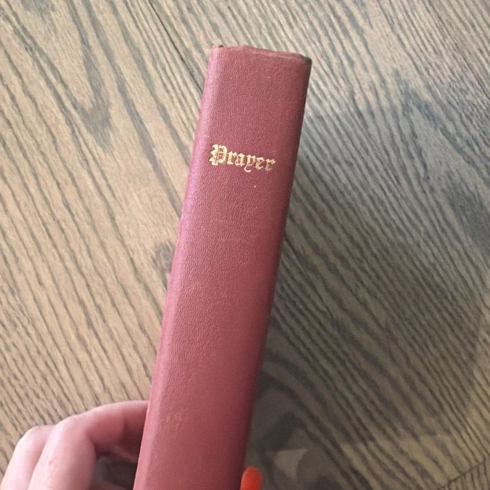THE BOOK OF COMMON PRAYER Protestant Episcopal Church 1945 Red HC Pocket Size